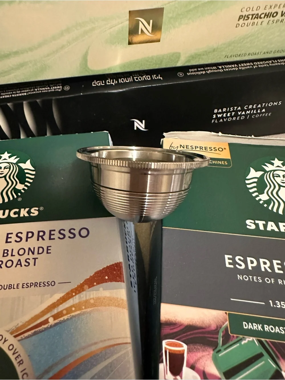 Nespresso VertuoPlus Deluxe Espresso Machine